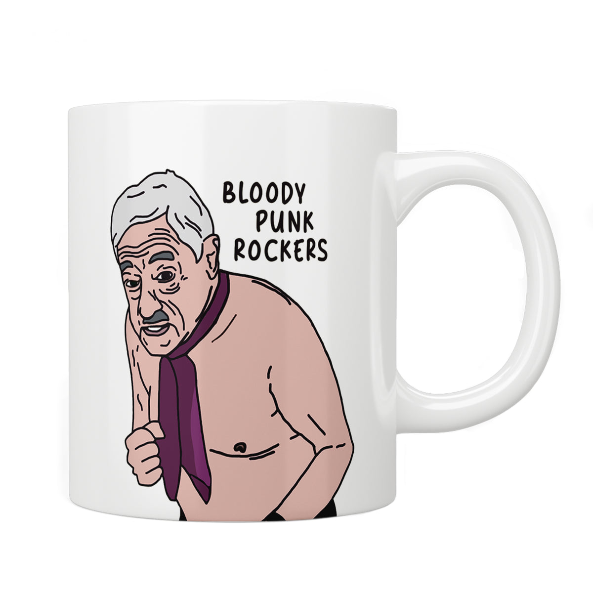 Mr Morris “Bloody Punk Rockers” Friday Night Dinner Mug