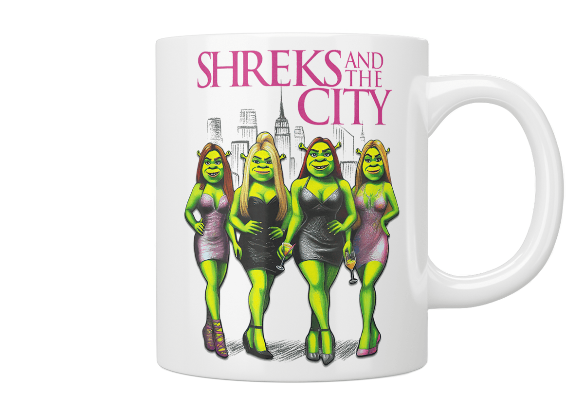 Shreks And The City Mug