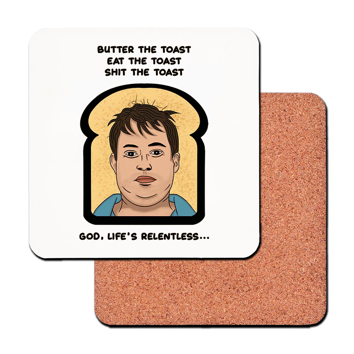 Peep Show Mark Corrigan “Butter The Toast” Quote Mug