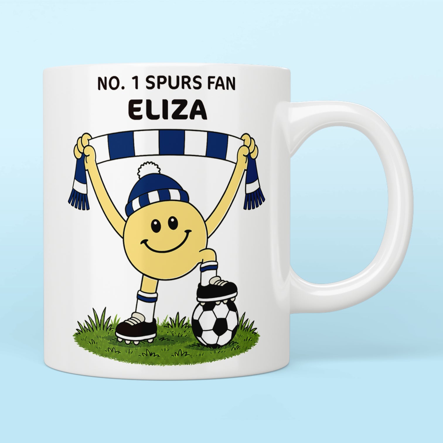 Personalised No. 1 Spurs Fan Mug