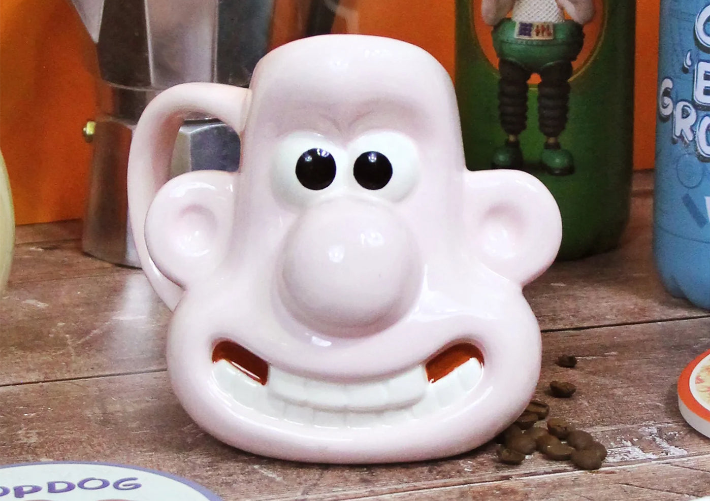 Wallace & Gromit (Wallace) Shaped Mug