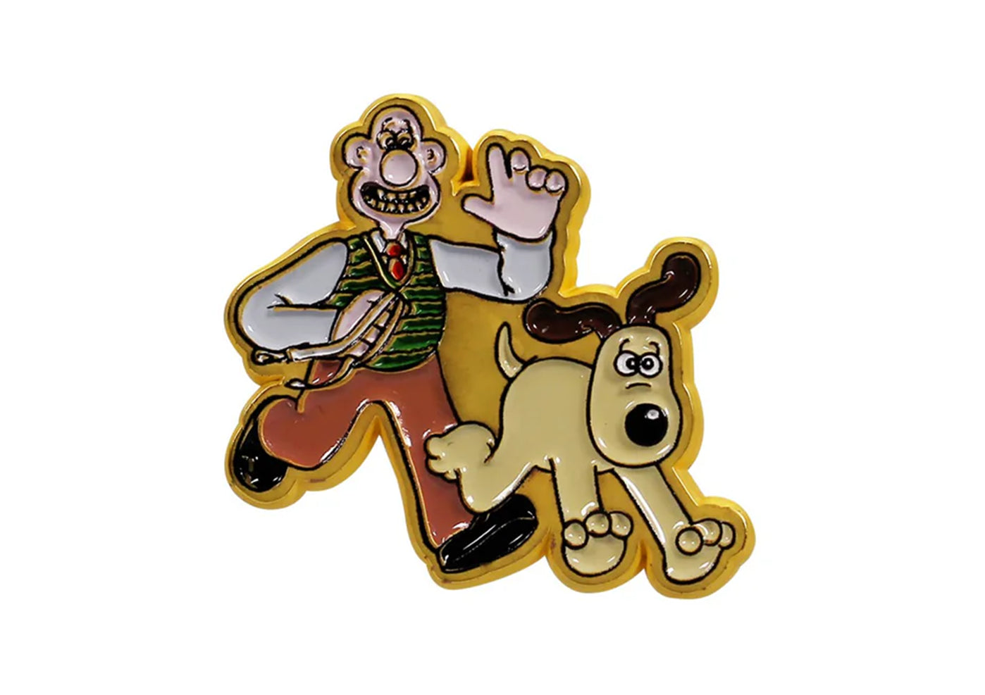Wallace & Gromit Pin Badge