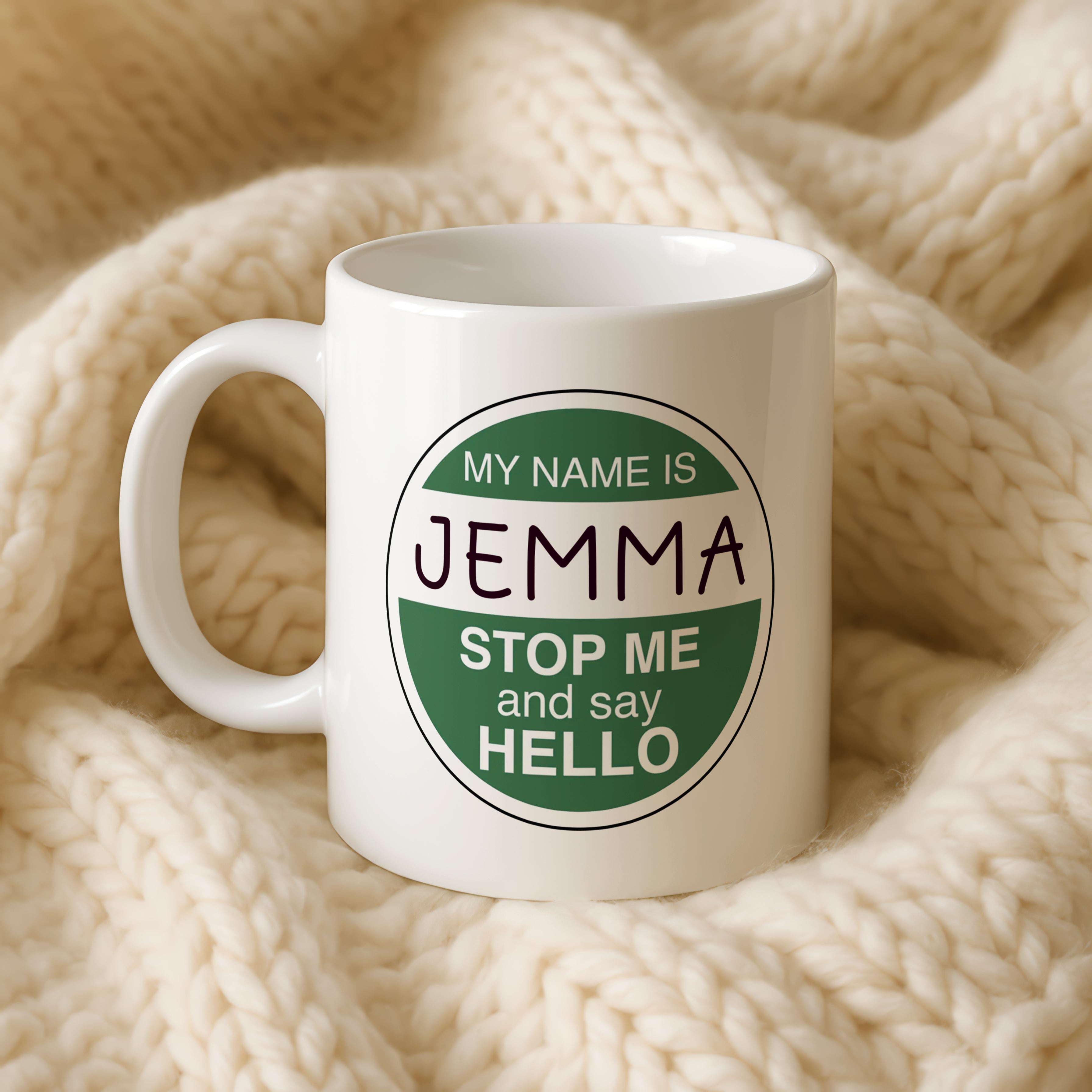 The Inbetweeners: Personalised Will Badge Mug