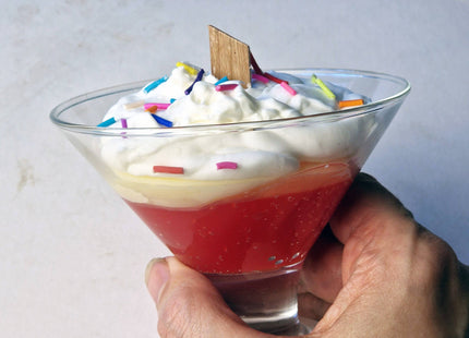 Trifle inspired Dessert Candle