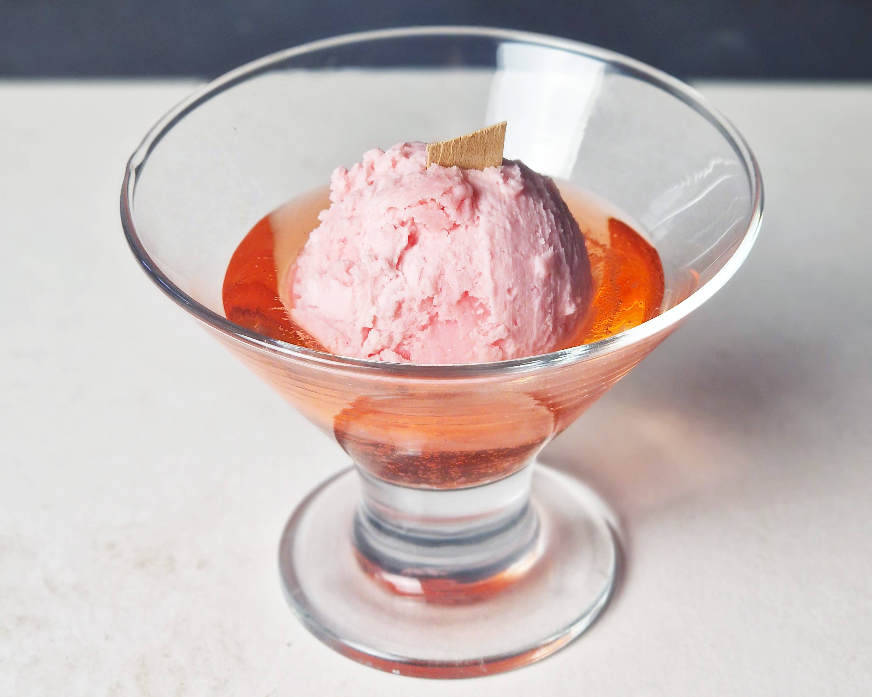 Jelly and Ice Cream inspired Dessert Candle