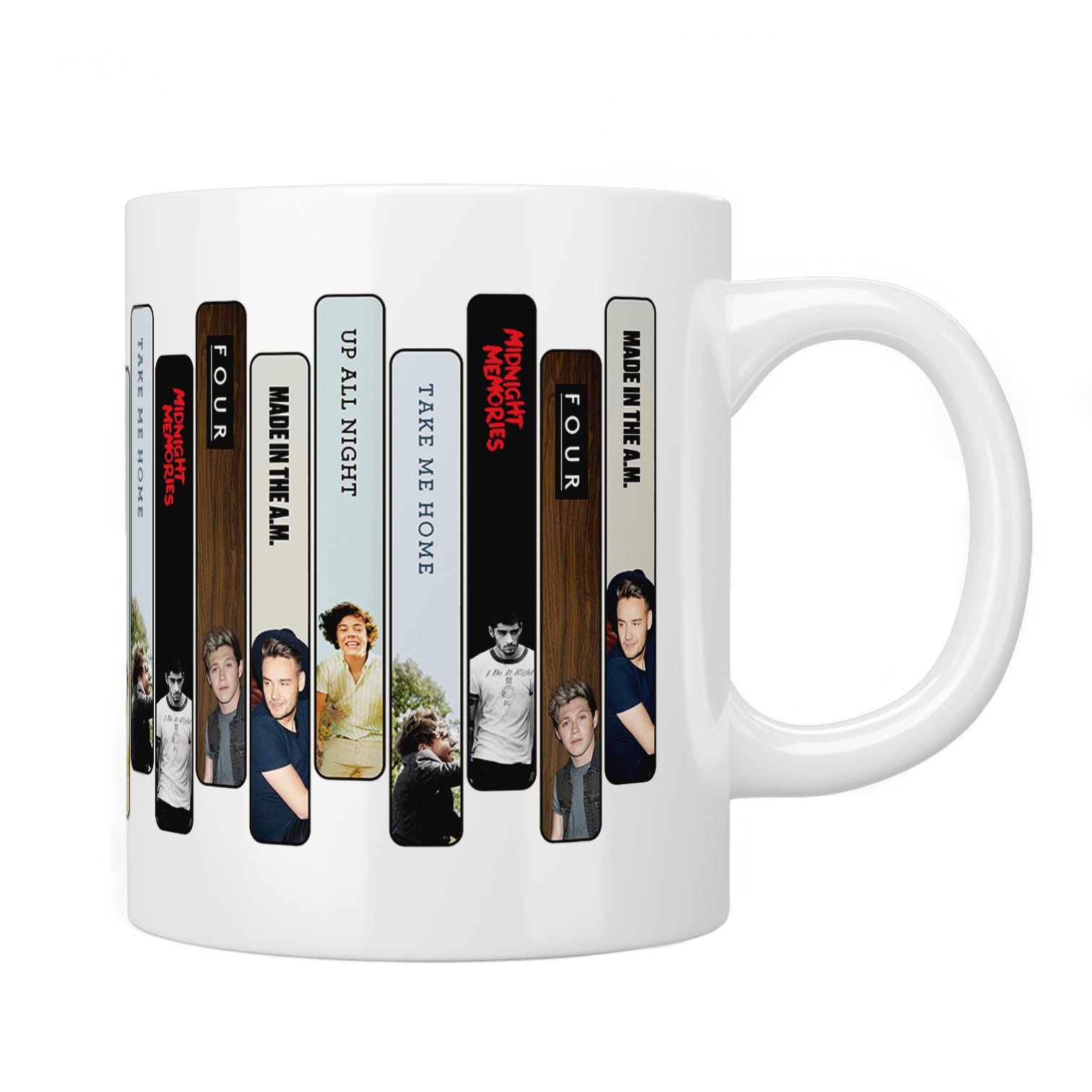 One Direction Albums Mug