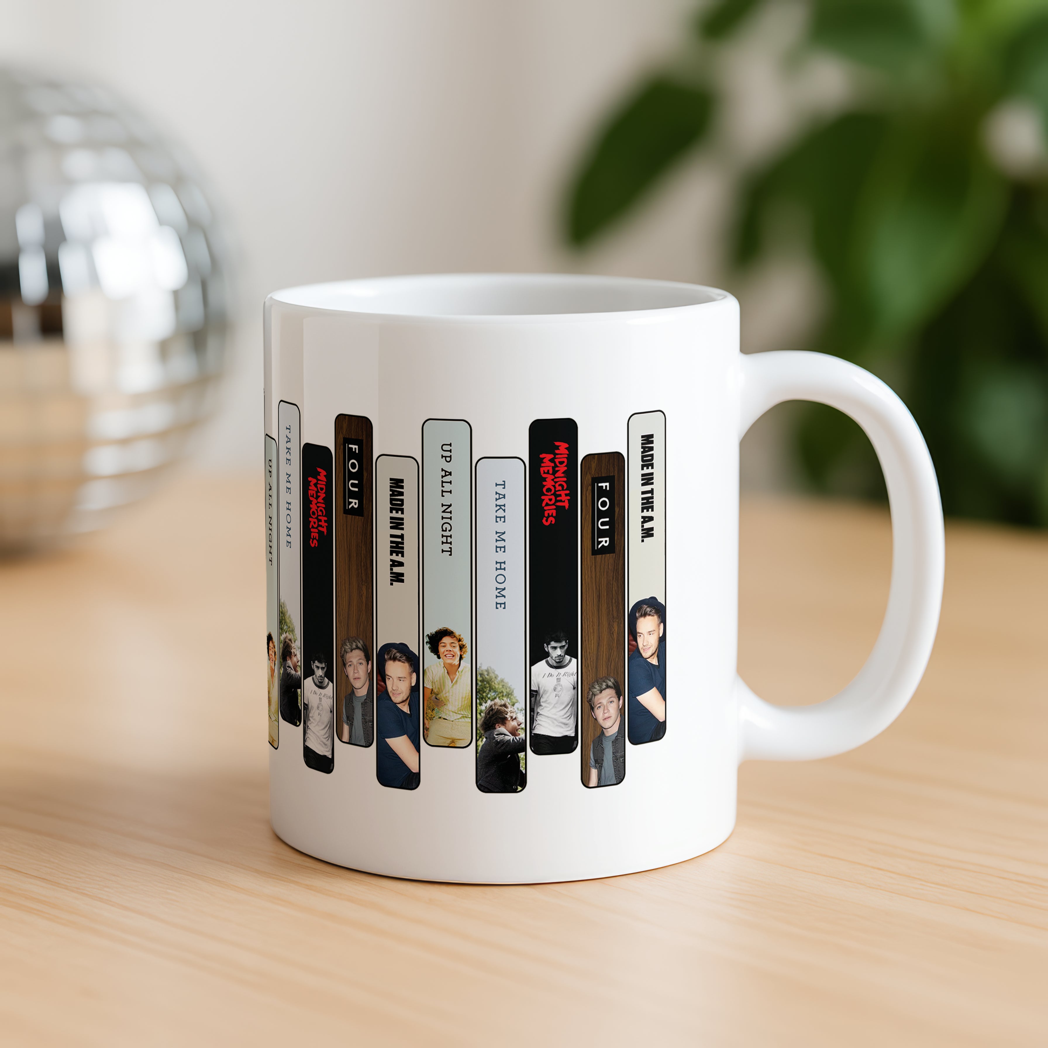 One Direction Albums Mug