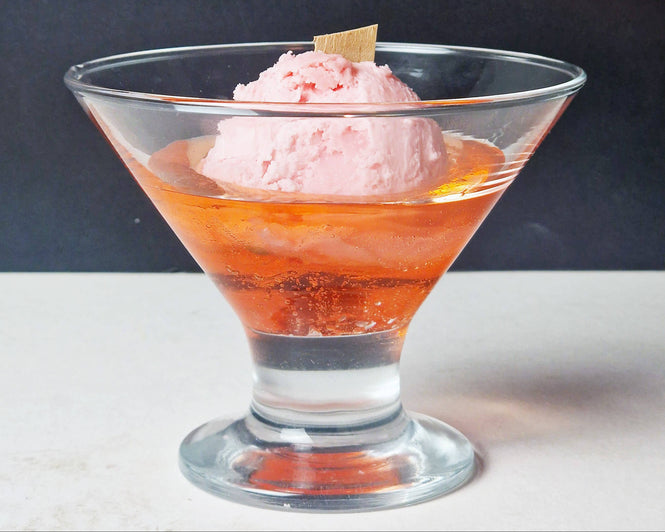 Jelly and Ice Cream inspired Dessert Candle