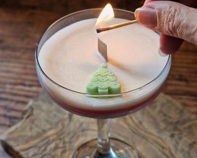 Christmas Tree Scented Christmas Cocktail Candle