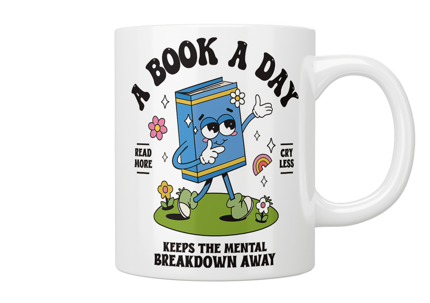 A Book A Day Keeps The Mental Breakdown Away