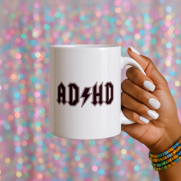 AC/DC Inspired ADHD Mug