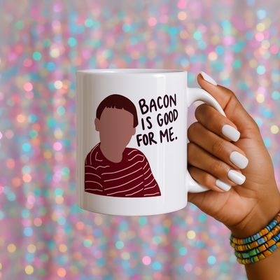 Wife Swap King Curtin “Bacon Is Good For Me” Mug