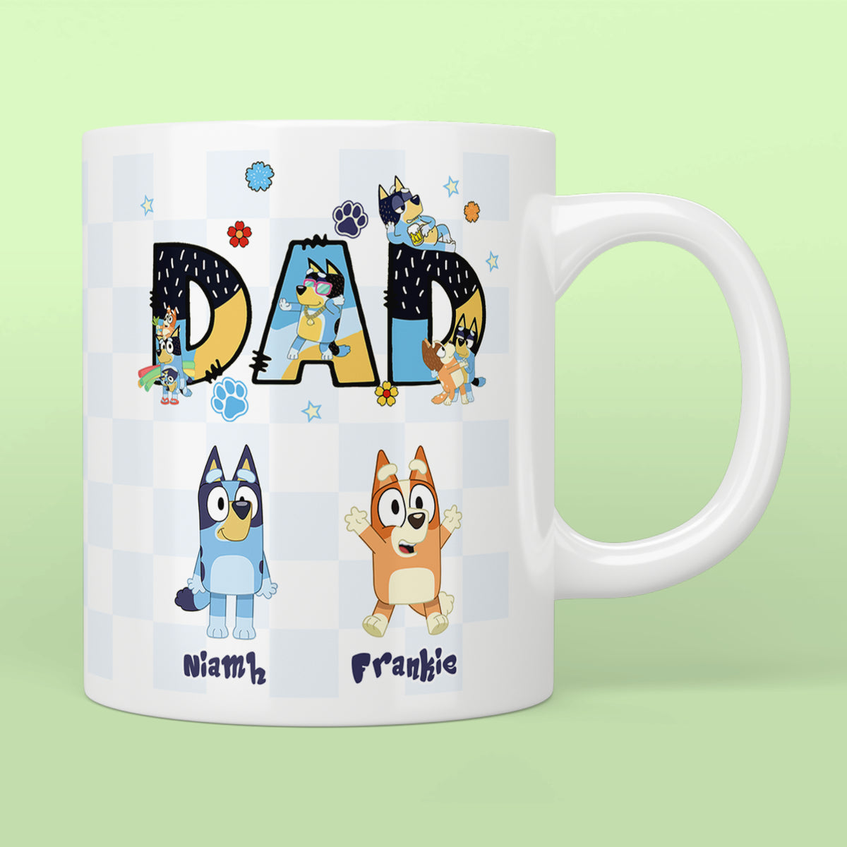 Personalised Bluey Dad Mug