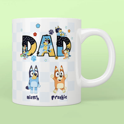 Personalised Bluey Dad Mug