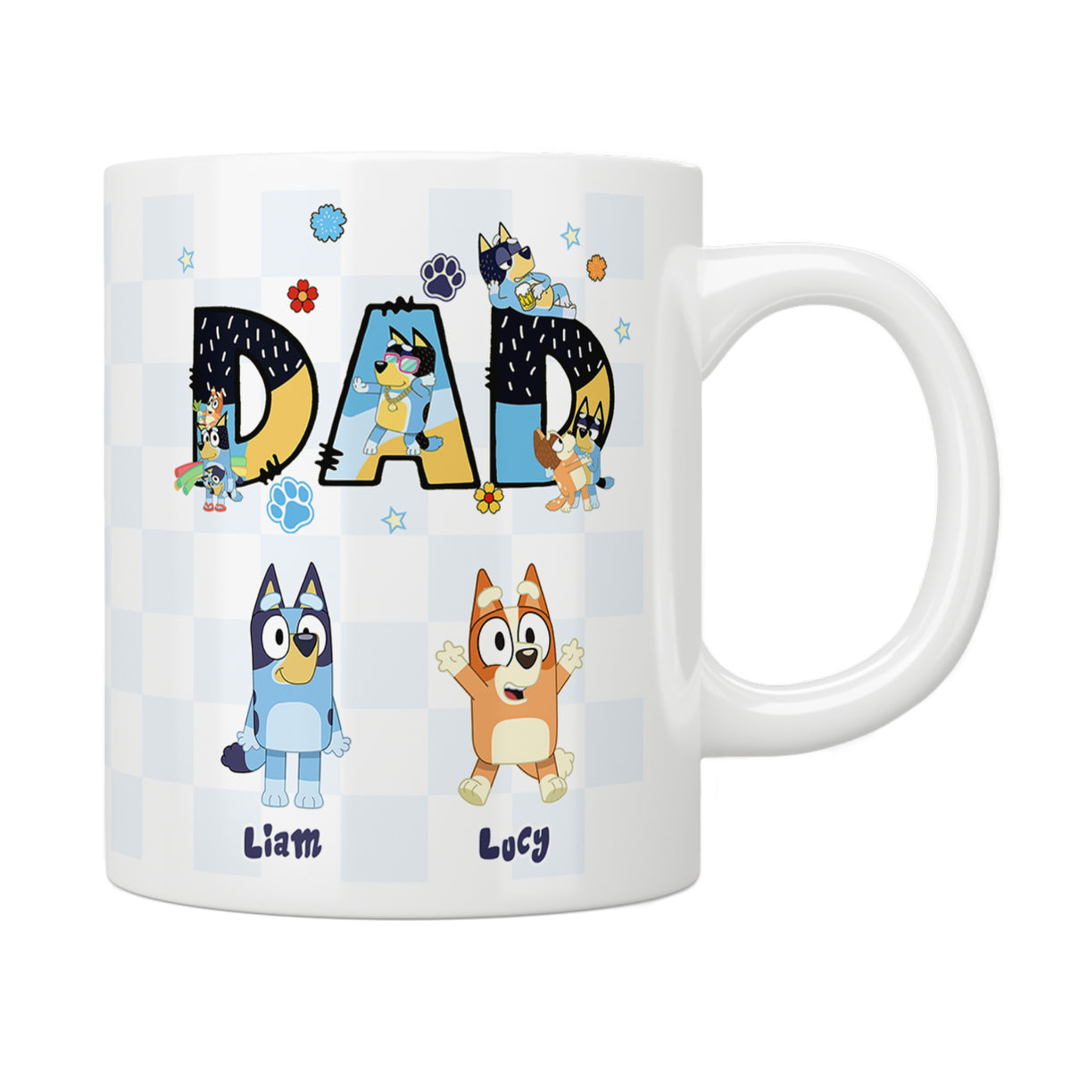Personalised Bluey Dad Mug