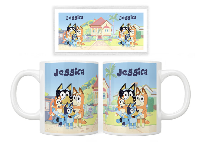 Personalised Bluey Mug