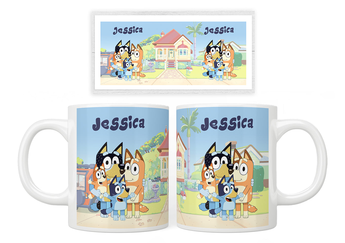 Personalised Bluey Mug