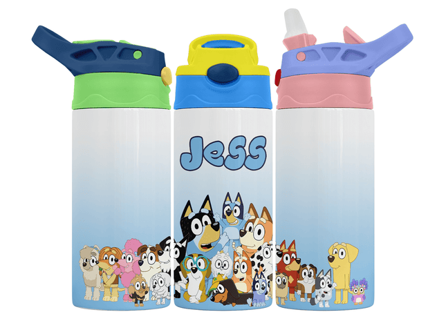 Personalised Bluey 350ml Bottle