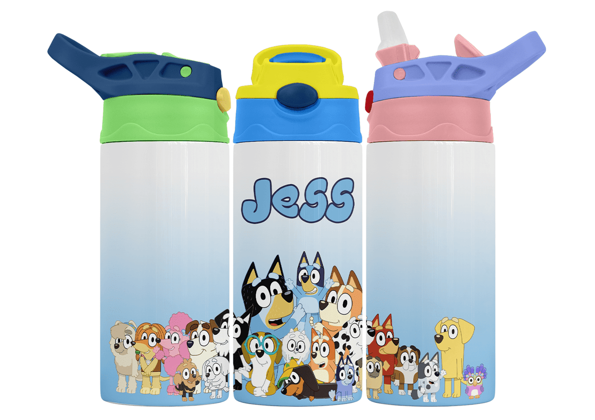 Personalised Bluey 350ml Bottle