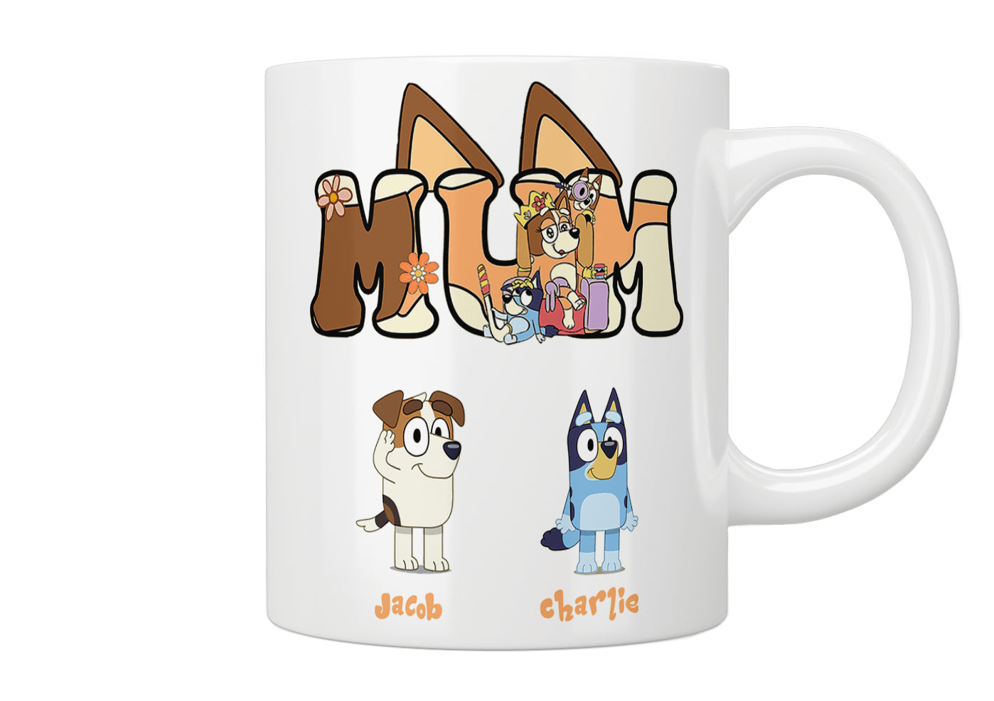 Bluey Mum Personalised Mug