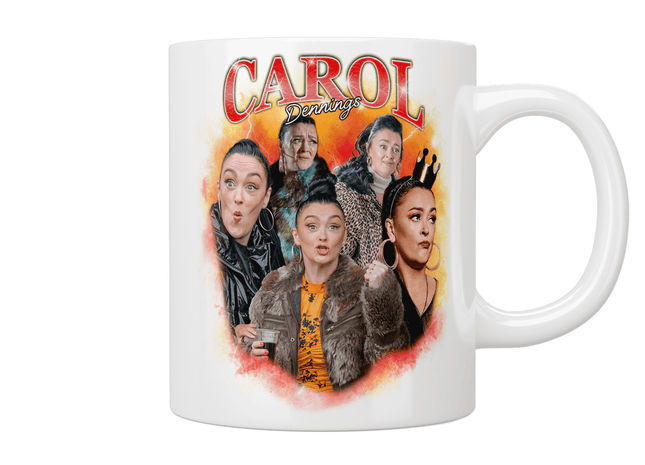 Brassic Carol Dennings Bootleg Mug