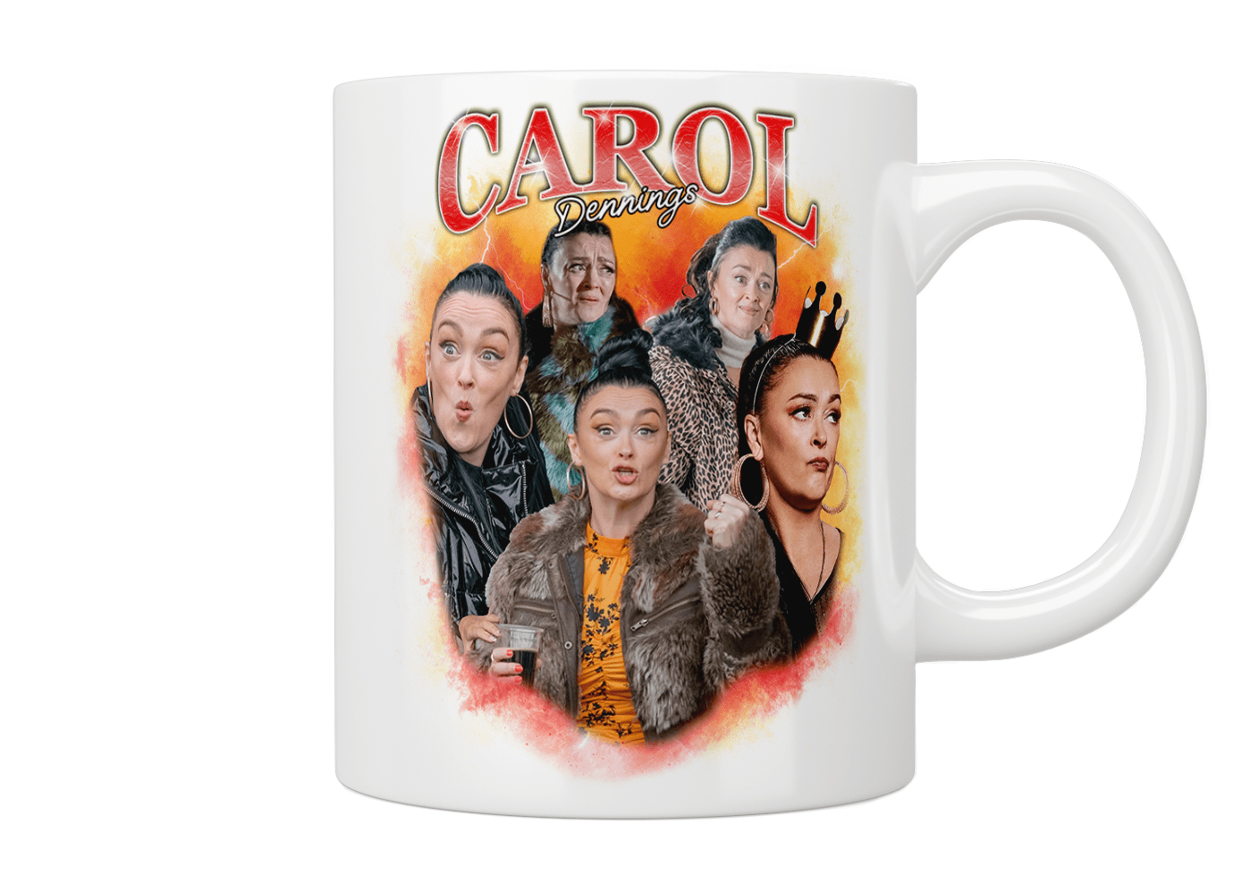 Brassic Carol Dennings Bootleg Mug