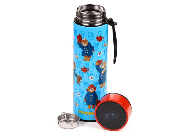 Paddington Bear Hot & Cold Digital Thermometer Bottle