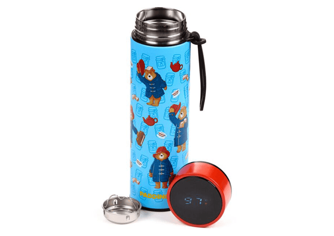 Paddington Bear Hot & Cold Digital Thermometer Bottle