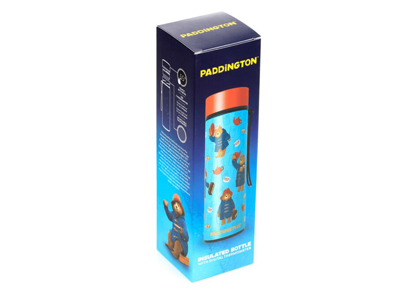 Paddington Bear Hot & Cold Digital Thermometer Bottle