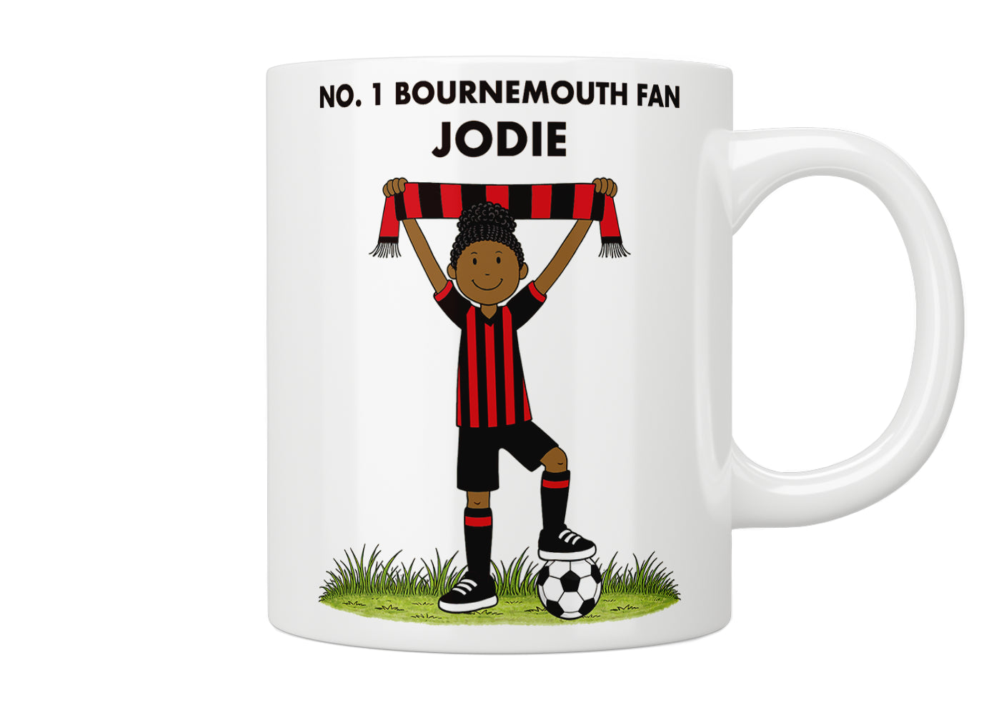 Personalised No. 1 Bournemouth Fan Mug