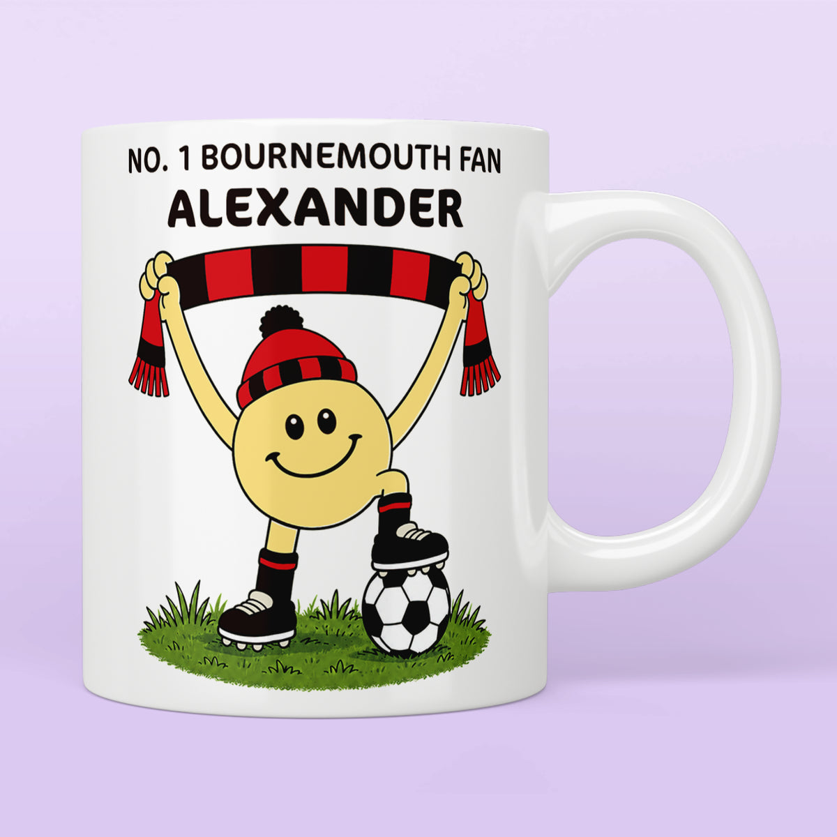 Personalised No. 1 Bournemouth Fan Mug