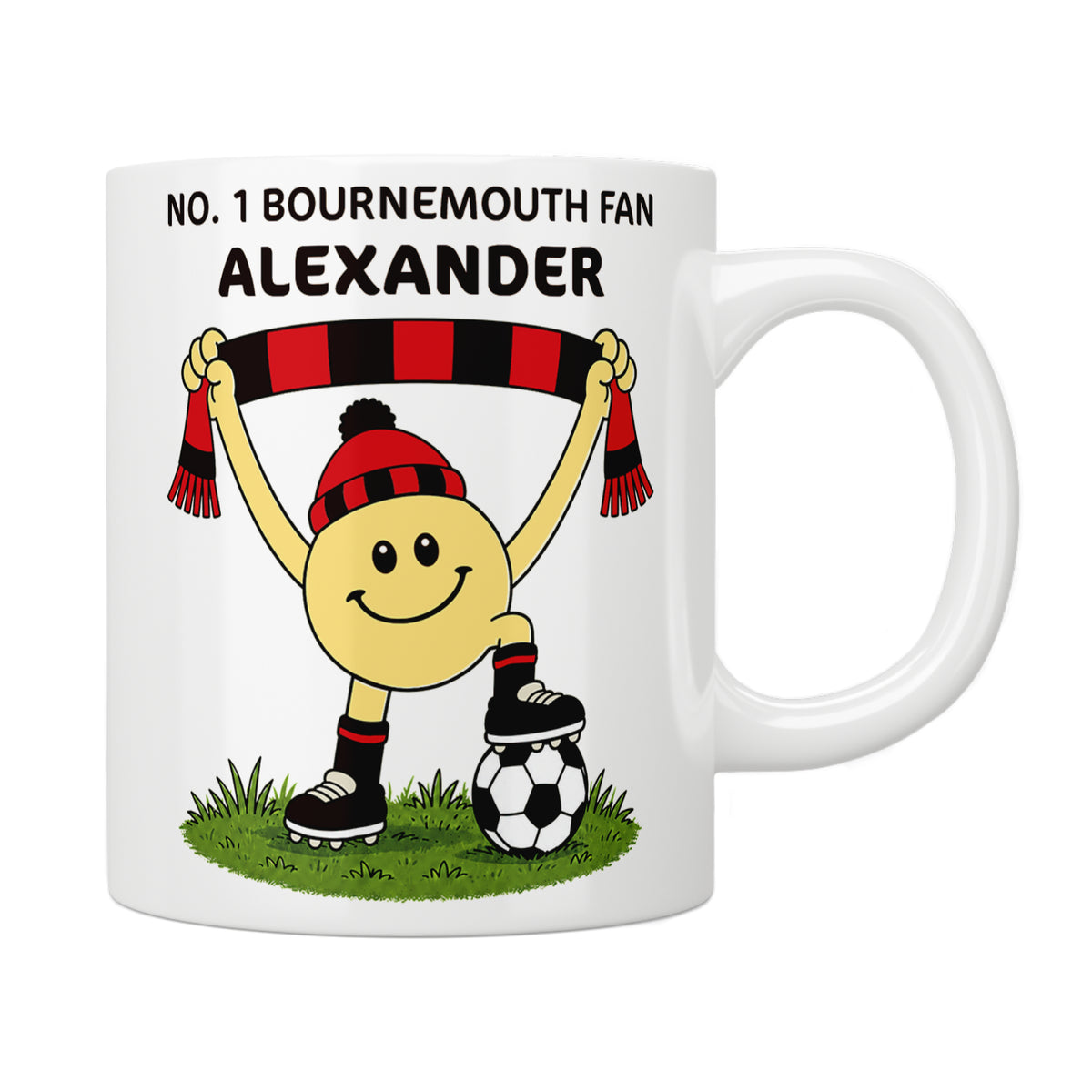 Personalised No. 1 Bournemouth Fan Mug
