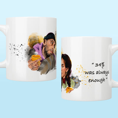 Brassic Vinnie And Erin 34% Mug
