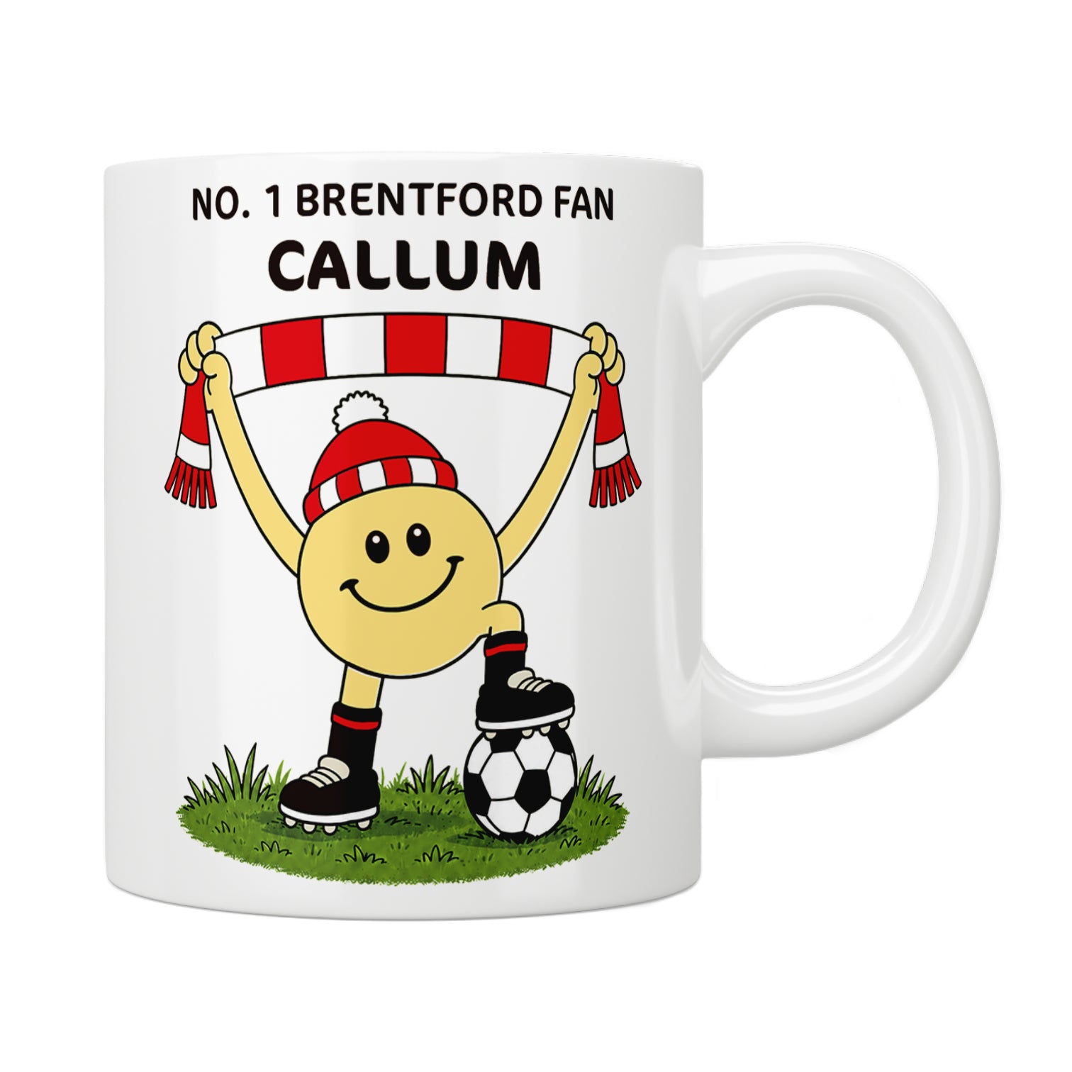 Personalised No. 1 Brentford Fan Mug