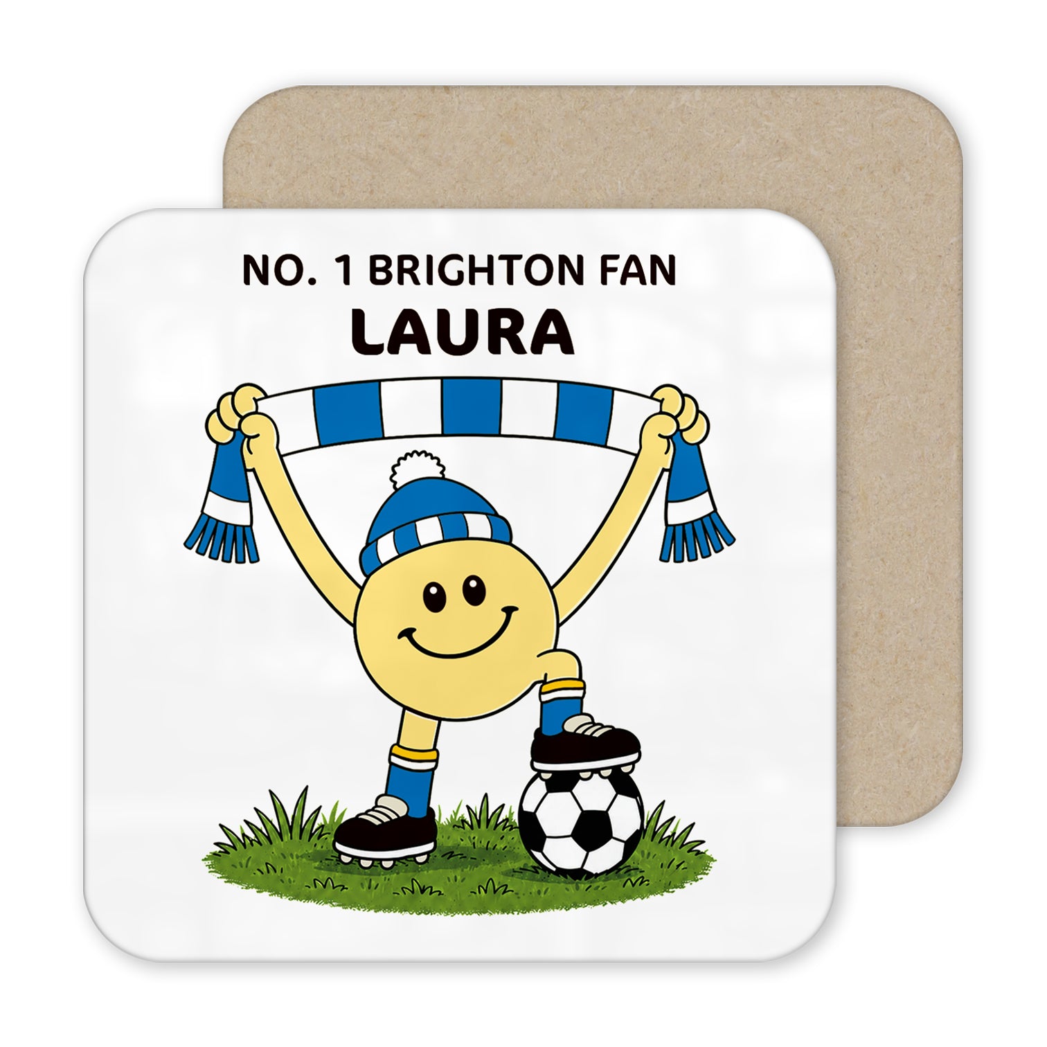 Personalised No. 1 Brighton Fan Mug