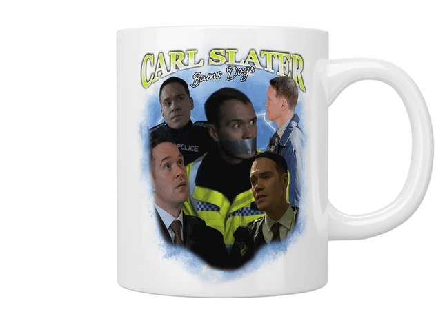 Brassic Carl Slater Bootleg Mug