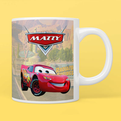 Personalised Cars Lightening McQueen Mug