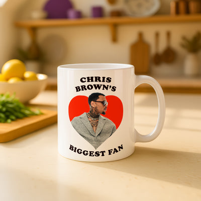 Chris Brown's Biggest Fan Mug