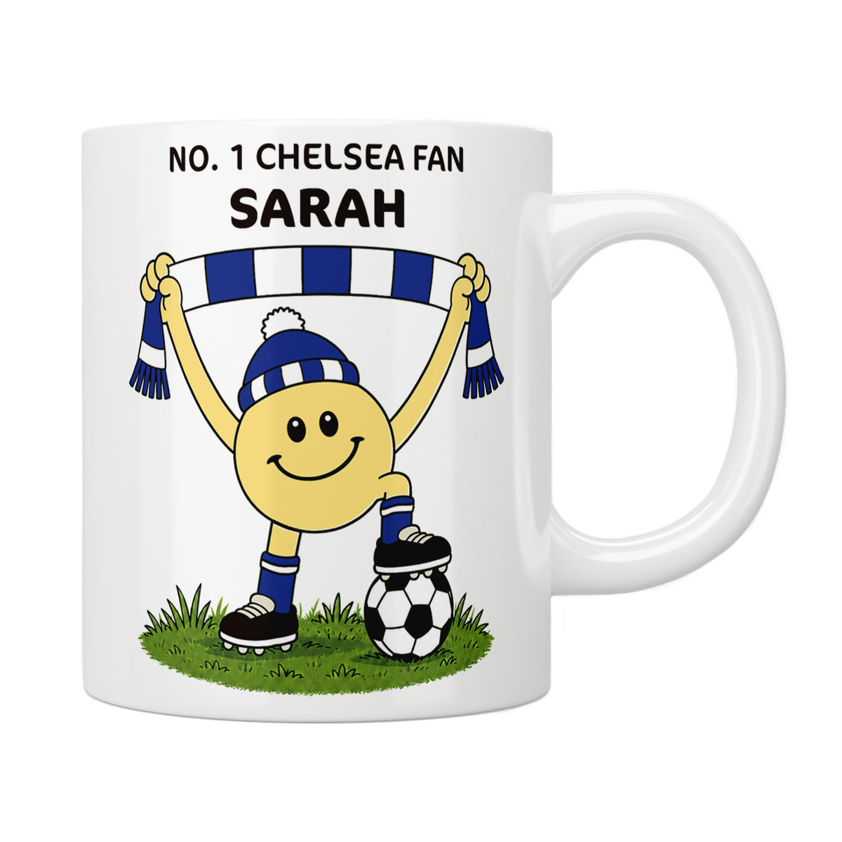 Personalised No. 1 Chelsea Fan Mug