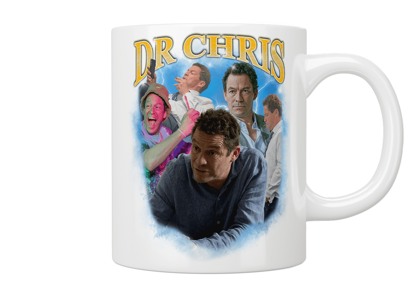 Brassic Dr Chris Bootleg Mug