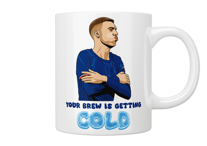 Cole Palmer: Your Brew Is Getting Cold Mug