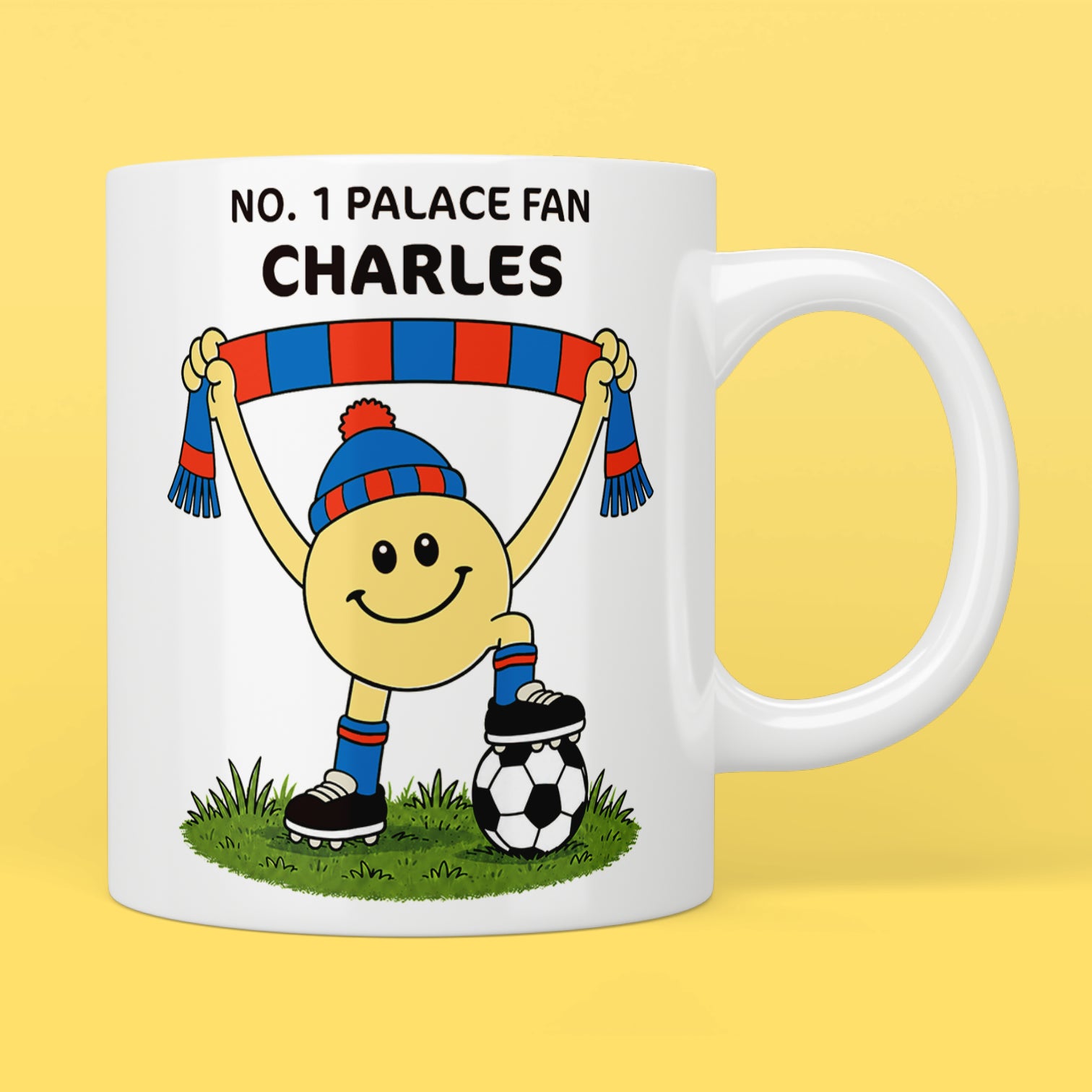 Personalised No. 1 Crystal Palace Fan Mug