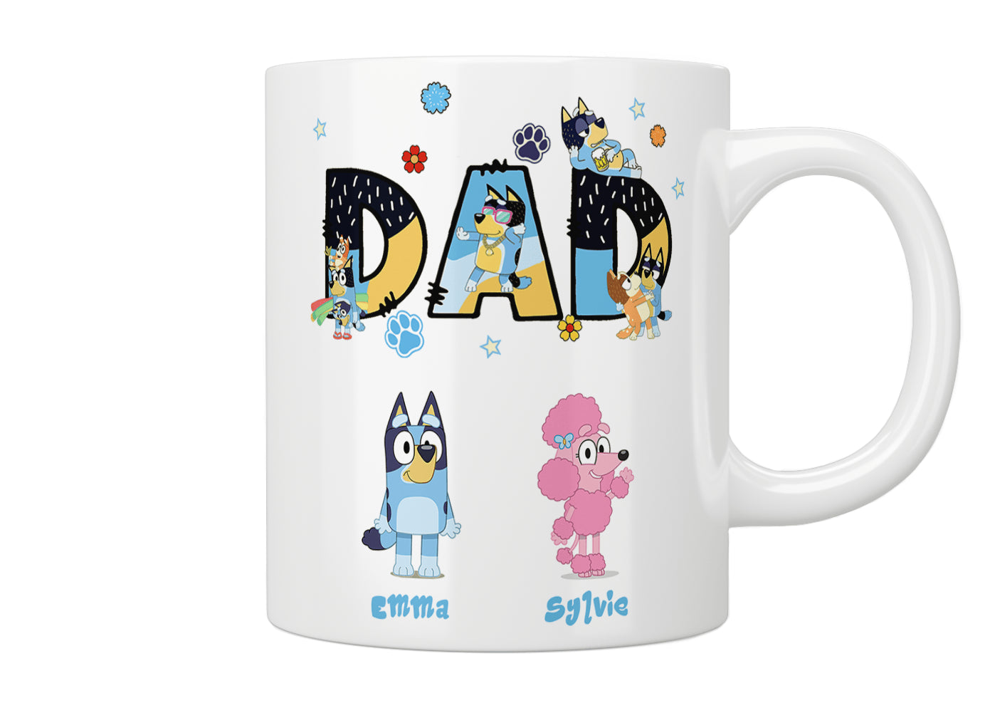 Bluey Dad Personalised Mug
