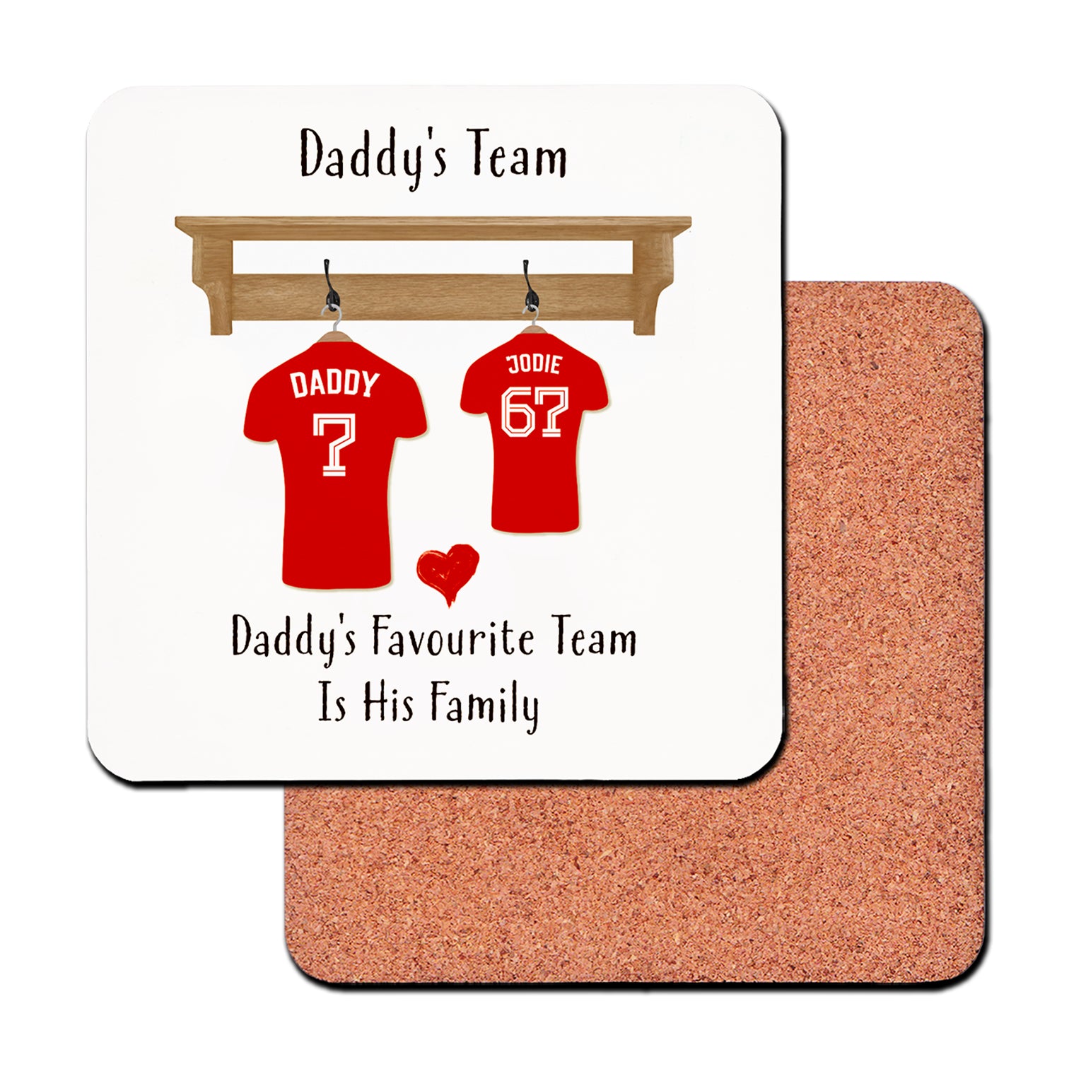 Personalised Daddy's Team Mug