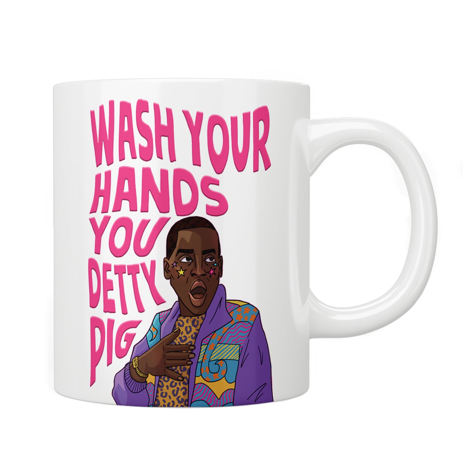 Sex Education Eric “Wash Your Hands You Detty Pig” Mug