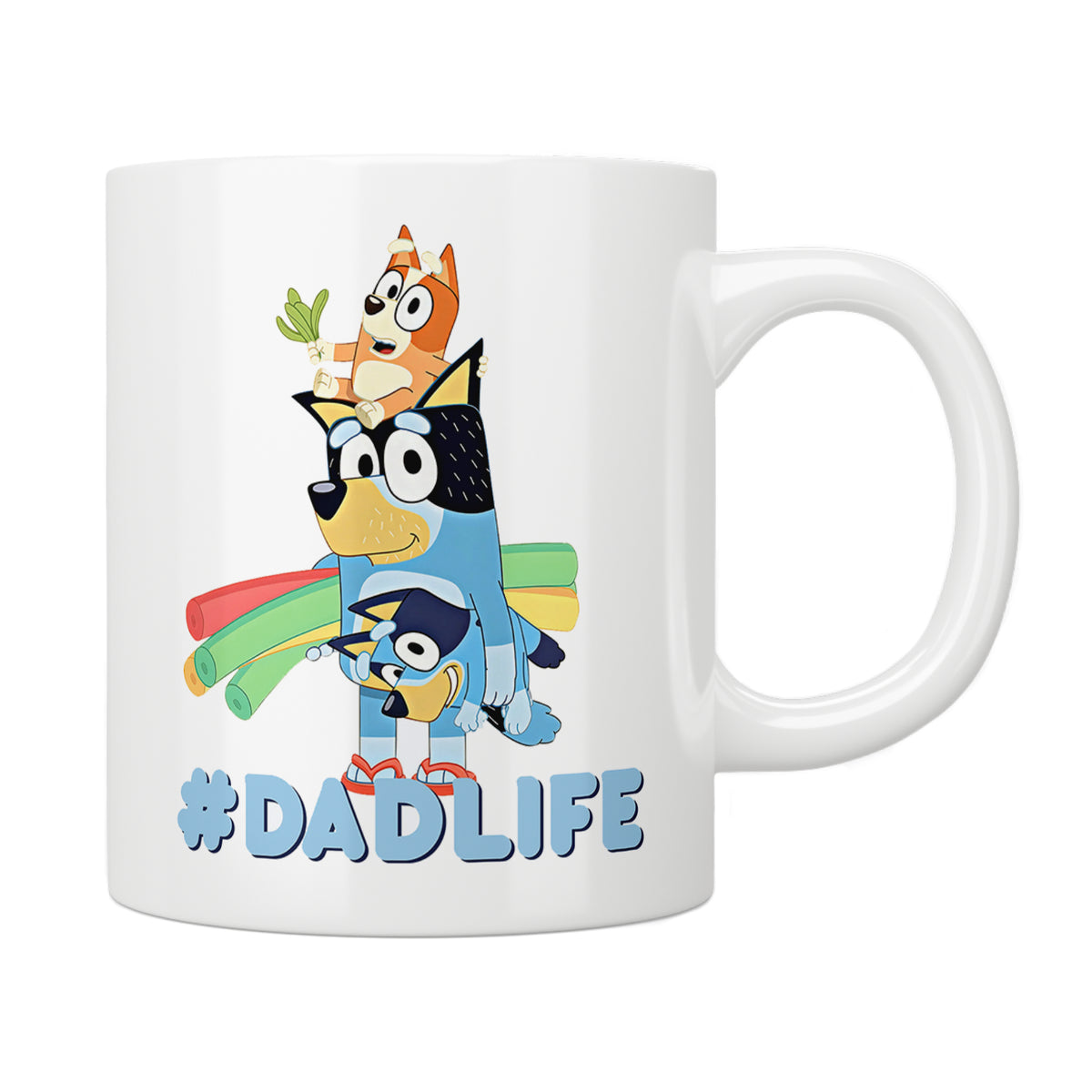 Bluey Dad Life Mug