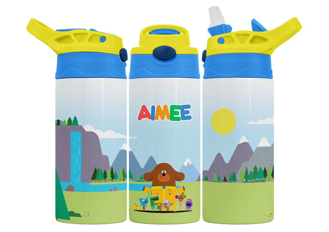 Personalised Hey Duggee 350ml Bottle