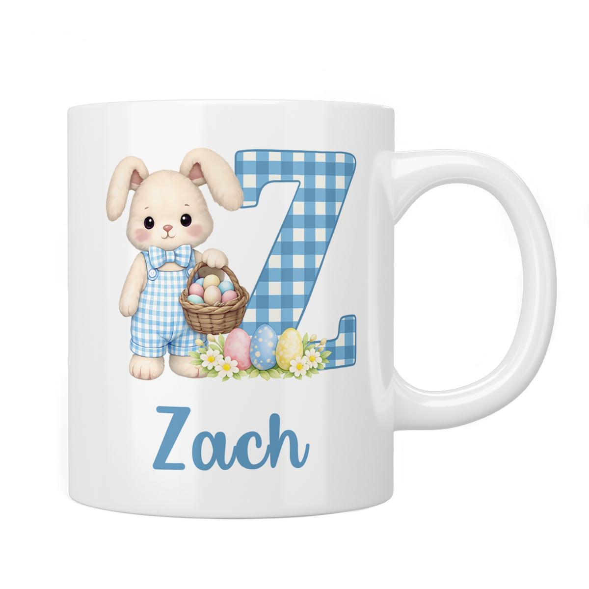 Personalised Easter Bunny [Blue] Mug