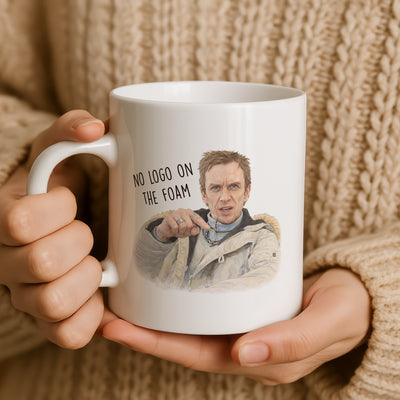 Peep Show Super Hans “No Logo On The Foam” Mug