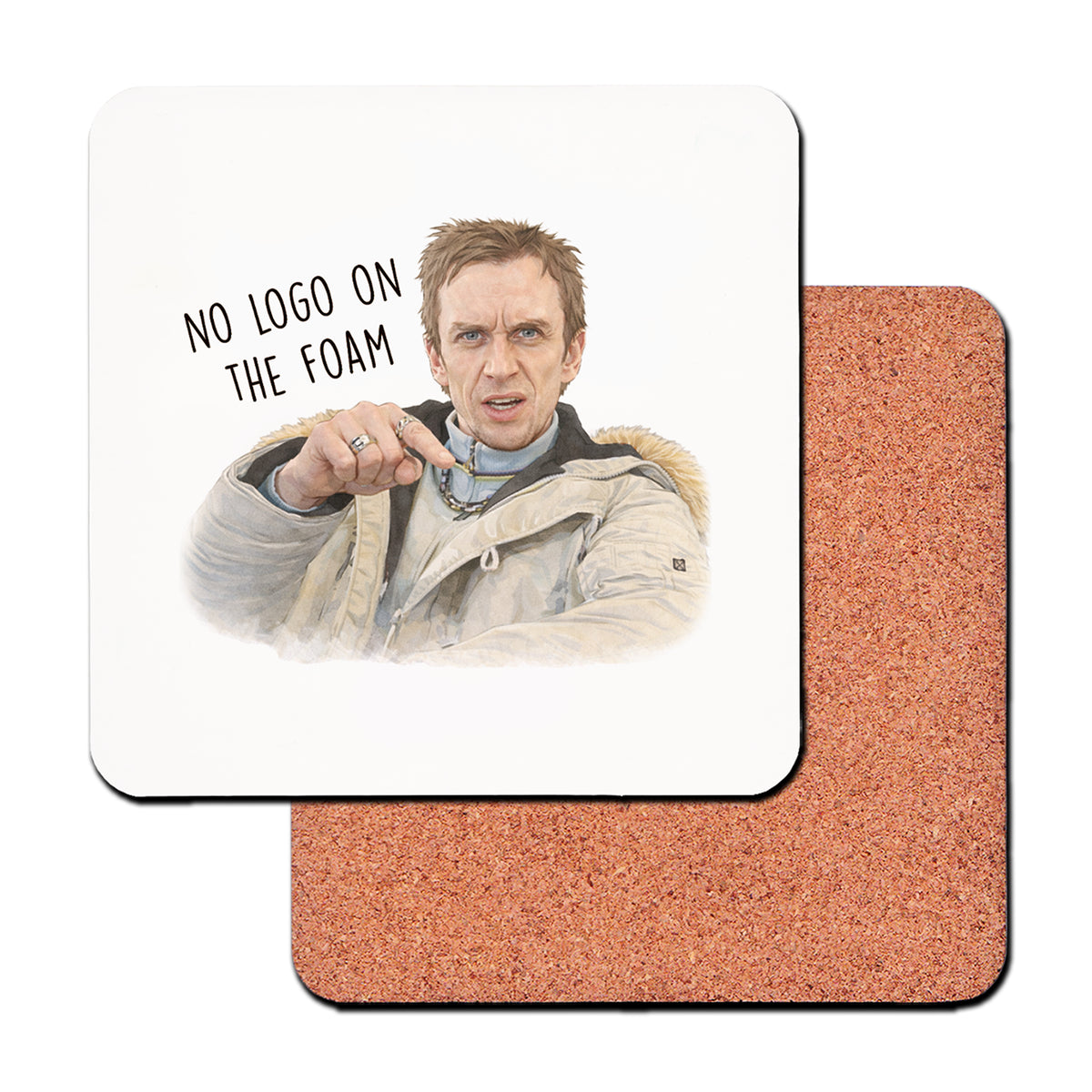 Peep Show Super Hans “No Logo On The Foam” Mug